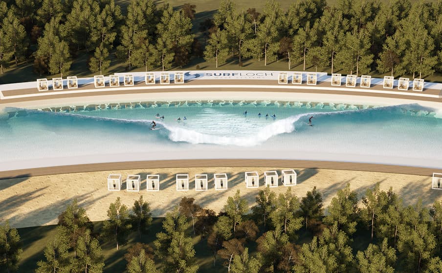 Utilizando a tecnologia pneumática e o portfólio digital da Siemens, a Surf Loch